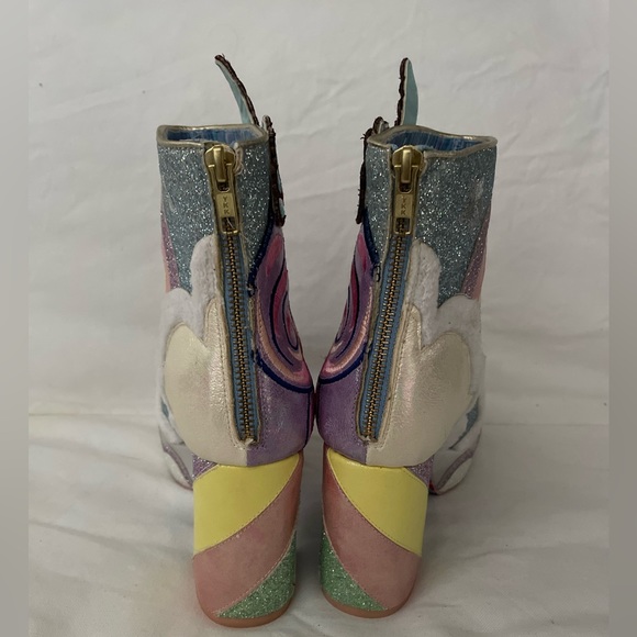 Daisy Dreams Boots- Irregular Choice- Taylor Swift - Unicorn Glitter- Size 8 - Picture 6 of 13